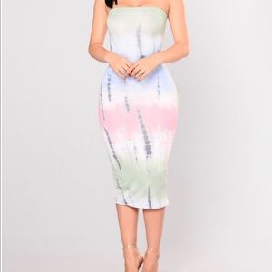 Fashion Nova “No Drama” Tube Dress